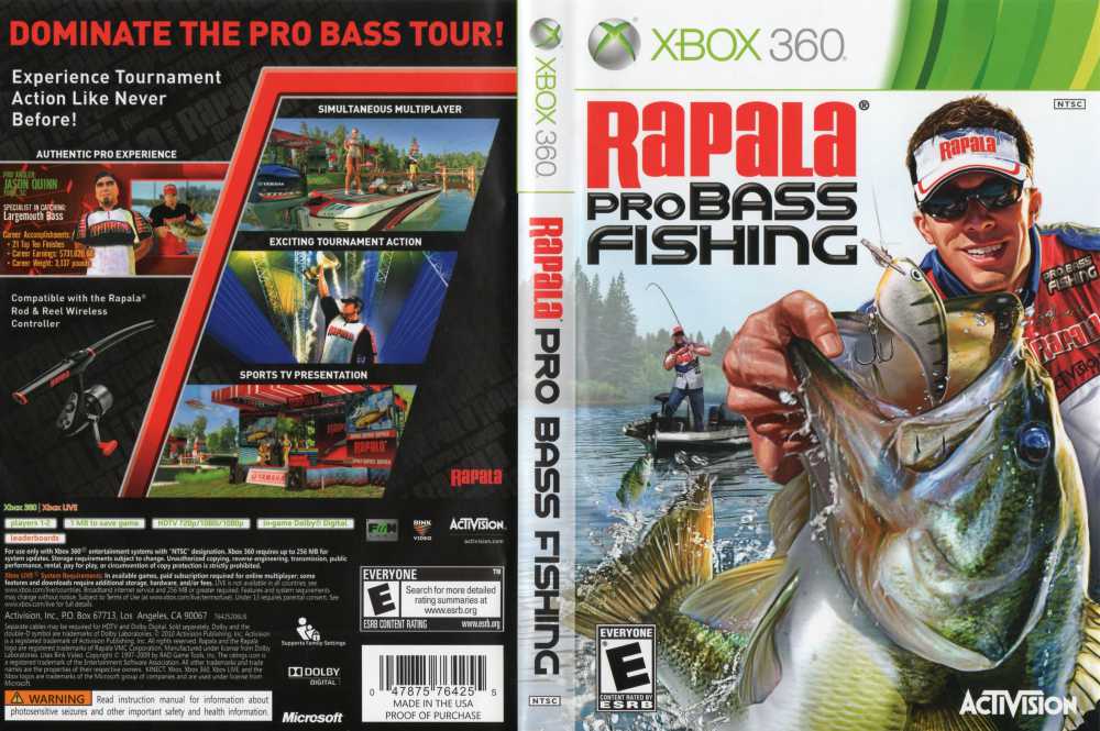 Rapala Pro Bass Fishing - Xbox 360