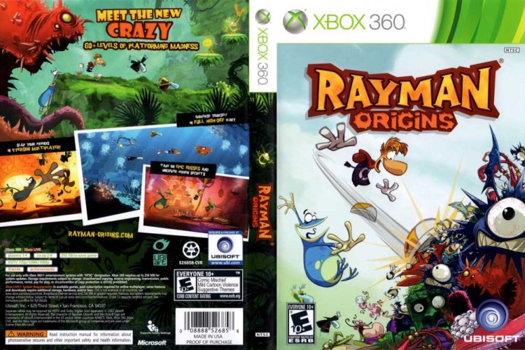 Rayman Origins Xbox 360 | VideoGameX