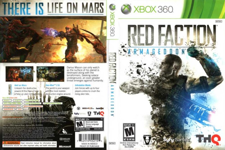 Red Faction: Armageddon - Xbox 360 | VideoGameX
