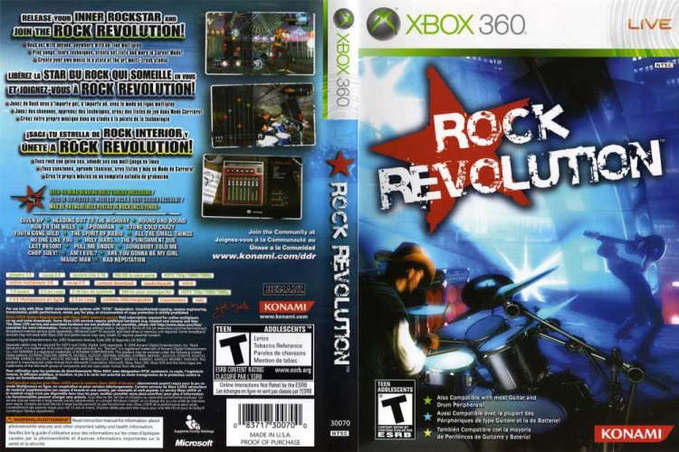 Rock Revolution - Xbox 360 | VideoGameX
