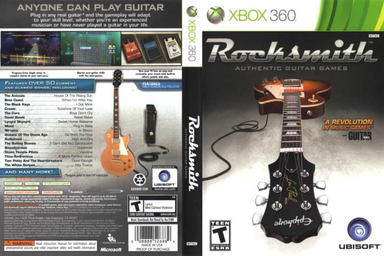 Rocksmith1 - Xbox 360 | VideoGameX