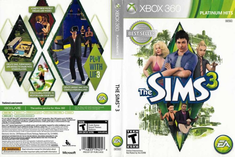 Sims 3 - Xbox 360 | VideoGameX