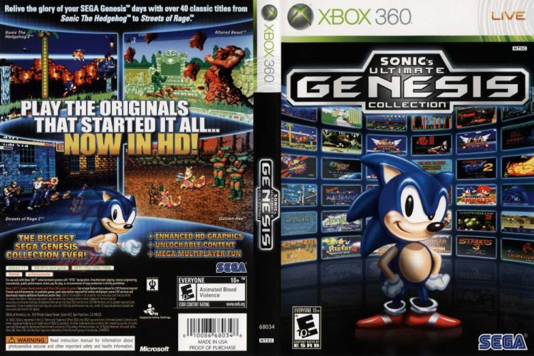 Sonic's Ultimate Genesis Collection - Xbox 360 | VideoGameX