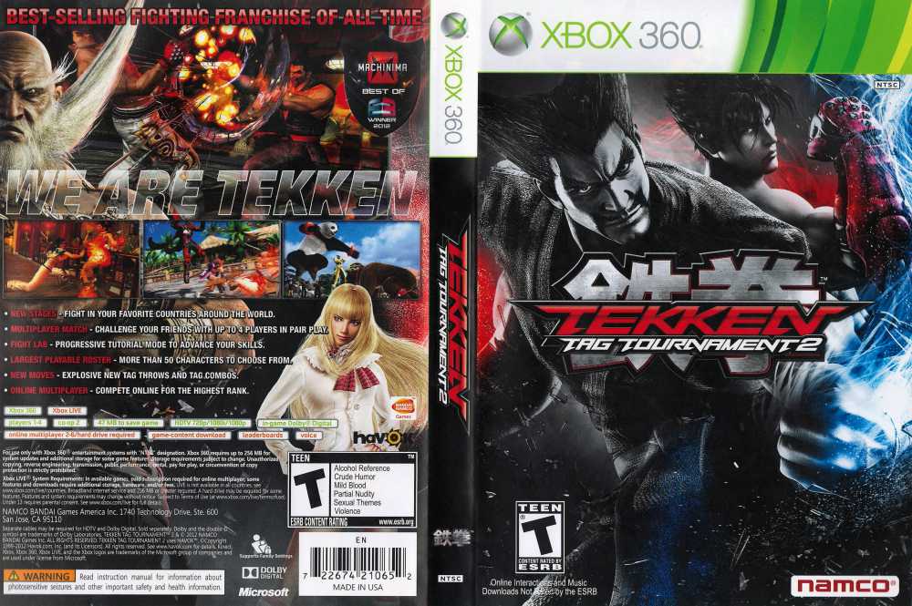 Tekken Tag Tournament Xbox 360