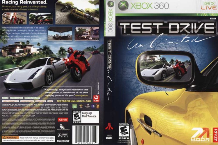 Test Drive Unlimited - Xbox 360 | VideoGameX