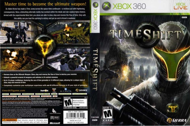 TimeShift - Xbox 360 | VideoGameX