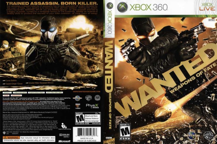 Wanted: Weapons of Fate - Xbox 360 | VideoGameX