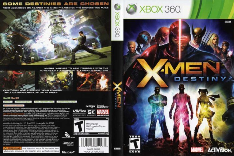 X-Men: Destiny - Xbox 360 | VideoGameX