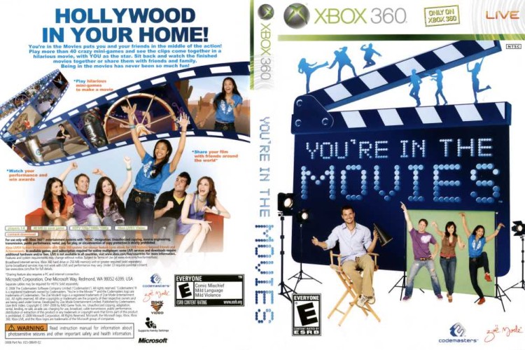 You're in the Movies - Xbox 360 | VideoGameX