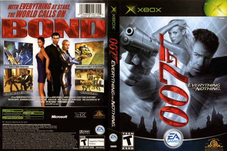 007: Everything or Nothing - Xbox Original | VideoGameX
