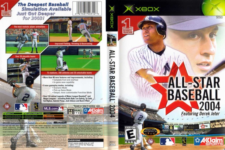 All-Star Baseball 2004 - Xbox Original | VideoGameX