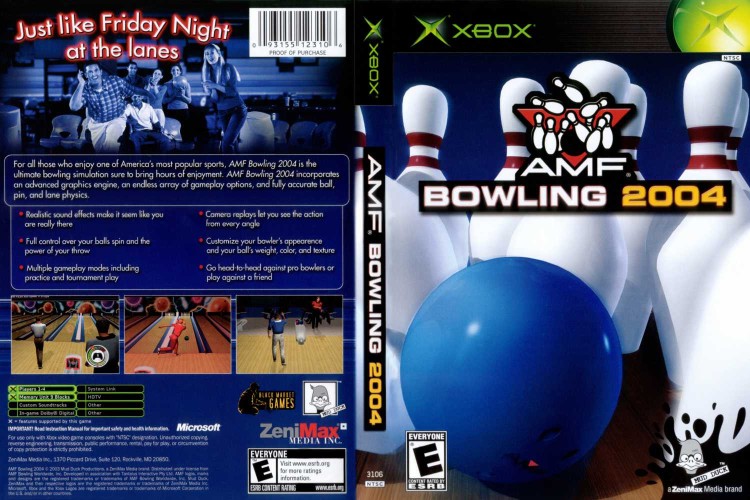 AMF Bowling 2004 - Xbox Original | VideoGameX