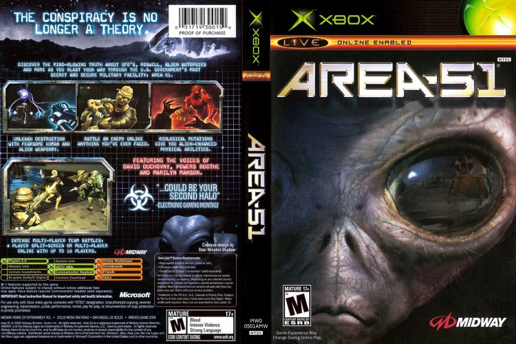 Area 51 - Xbox Original | VideoGameX