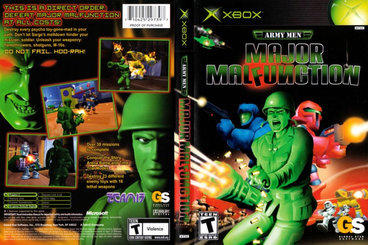 Army Men: Major Malfunction [BC] - Xbox Original | VideoGameX