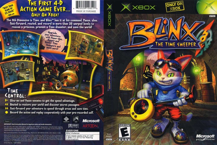 Blinx: The Time Sweeper [BC] - Xbox Original | VideoGameX