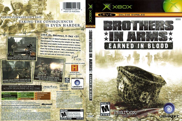 Brothers in Arms: Earned in Blood - Xbox Original | VideoGameX