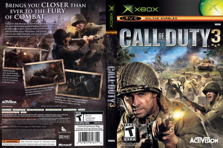 Call of Duty 3 [BC] - Xbox Original | VideoGameX