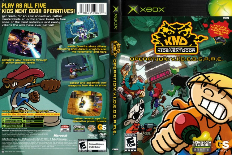 Codename: Kids Next Door : Operation V.I.D.E.O.G.A.M.E. - Xbox Original | VideoGameX