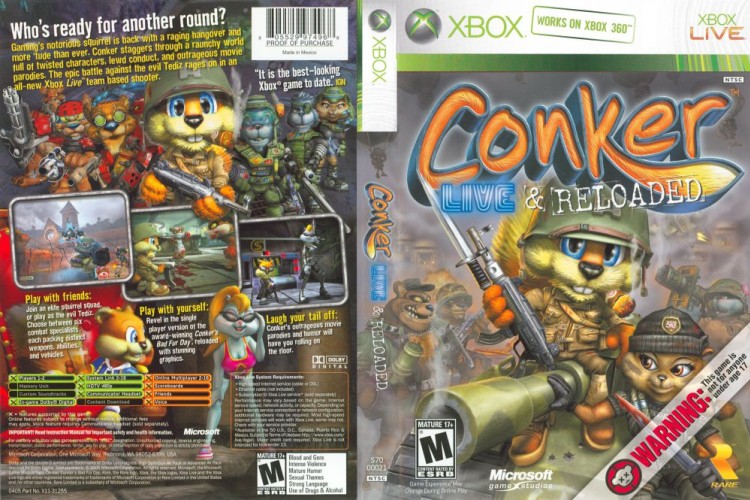 Conker: Live & Reloaded [BC] - Xbox Original | VideoGameX