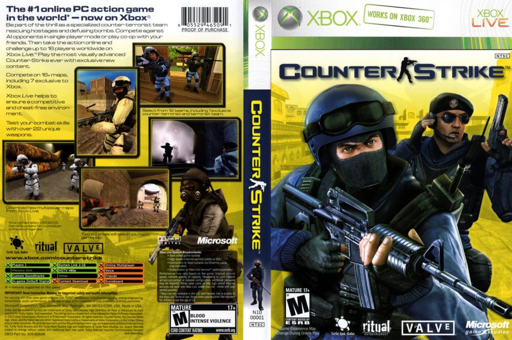 Counter-Strike [BC] - Xbox Original