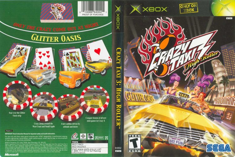 Crazy Taxi 3: High Roller - Xbox Original | VideoGameX