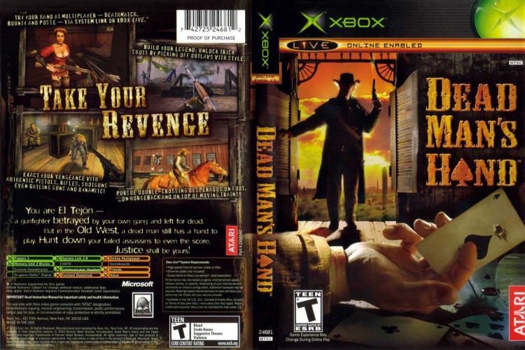 Dead Man's Hand - Xbox Original | VideoGameX