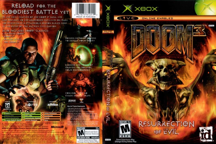 Doom 3: Resurrection of Evil - Xbox Original | VideoGameX