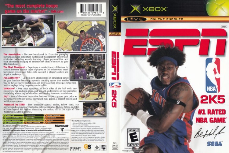 ESPN NBA 2K5 - Xbox Original | VideoGameX