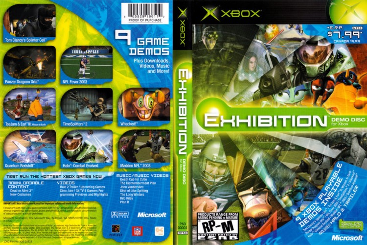 Xbox Exhibition Volume 1 [Demo] - Xbox Original | VideoGameX