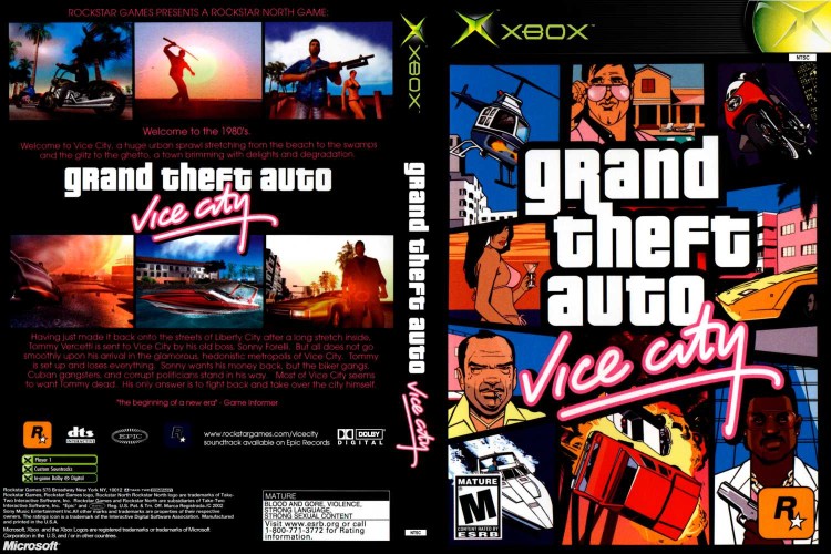 Grand Theft Auto: Vice City [BC] - Xbox Original | VideoGameX
