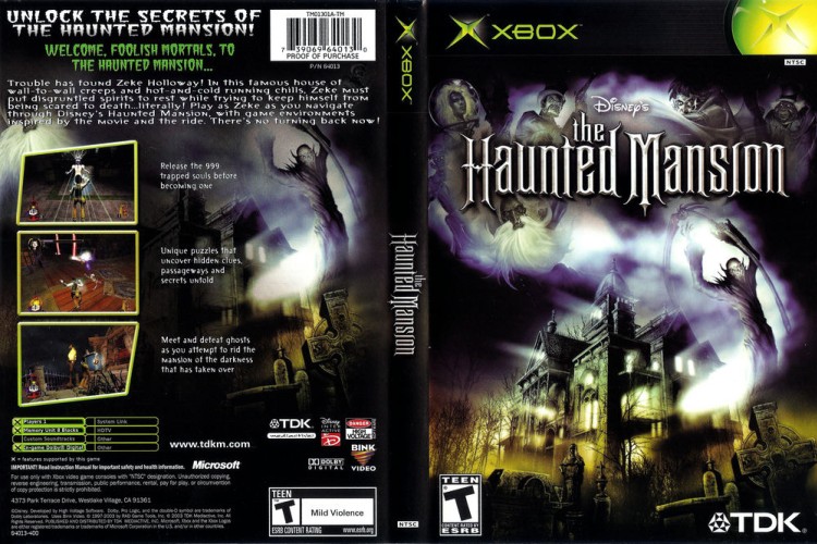 Haunted Mansion, Disney's The - Xbox Original | VideoGameX