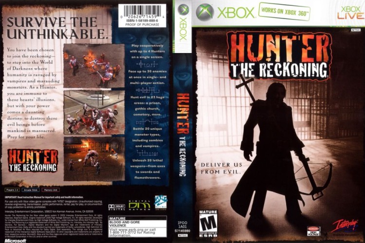 Hunter: The Reckoning [BC] - Xbox Original | VideoGameX
