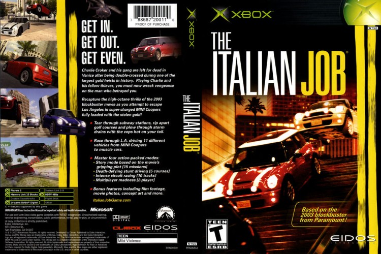 Italian Job, The - Xbox Original | VideoGameX