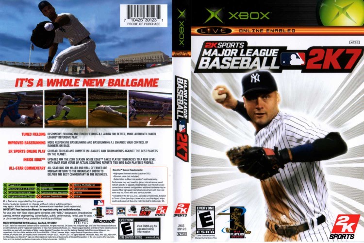 Major League Baseball 2K7 - Xbox Original | VideoGameX