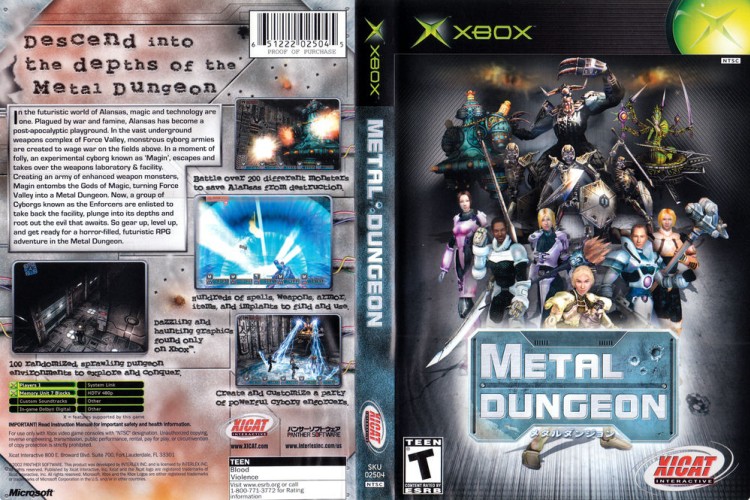 Metal Dungeon - Xbox Original | VideoGameX