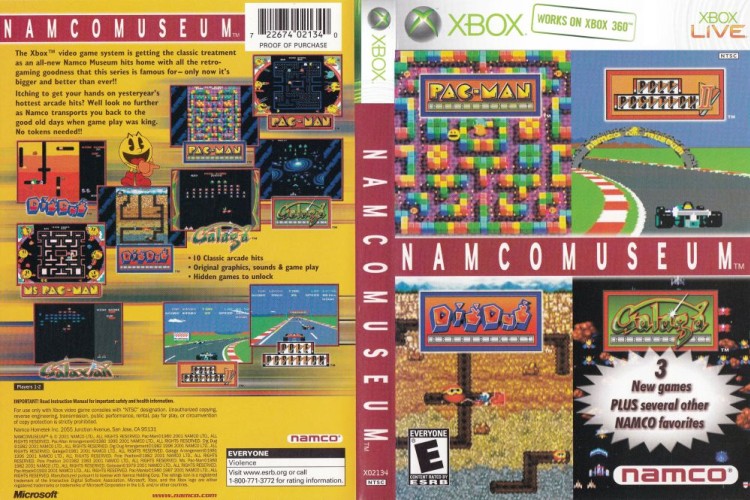 Namco Museum [BC] - Xbox Original | VideoGameX