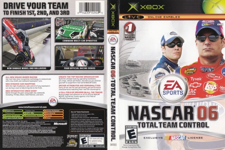 NASCAR 06: Total Team Control [BC] - Xbox Original | VideoGameX