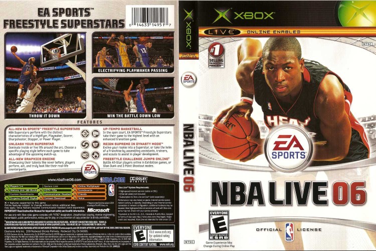 NBA Live 06 - Xbox Original | VideoGameX