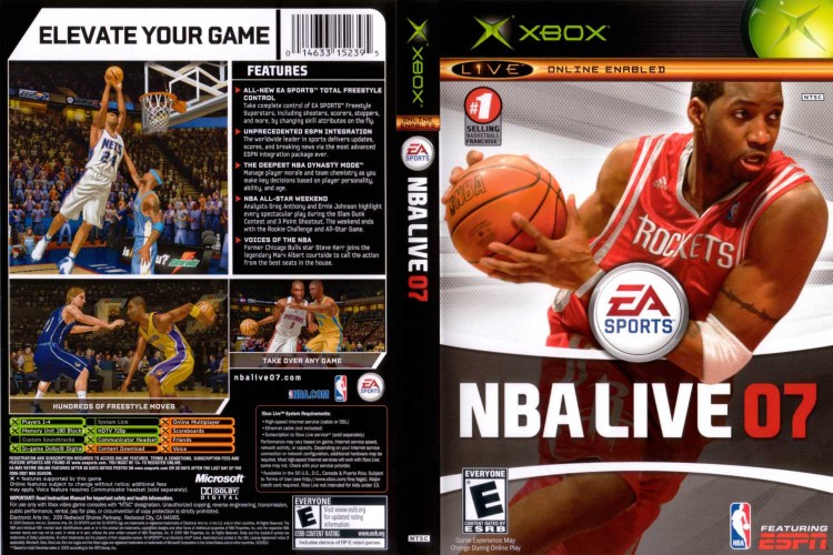 NBA Live 07 - Xbox Original | VideoGameX