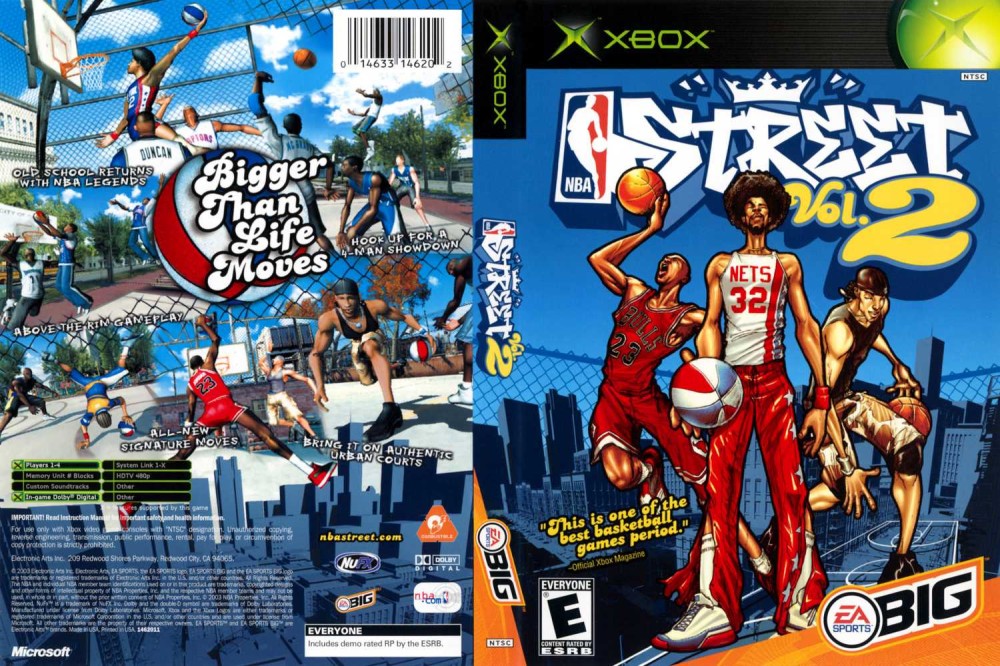 nba street vol 2 xbox