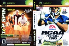 NCAA Football 2005/Top Spin - Xbox Original | VideoGameX