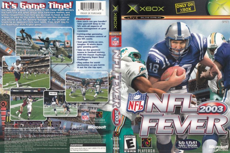 NFL Fever 2003 - Xbox Original | VideoGameX