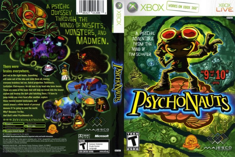 Psychonauts [BC] - Xbox Original | VideoGameX