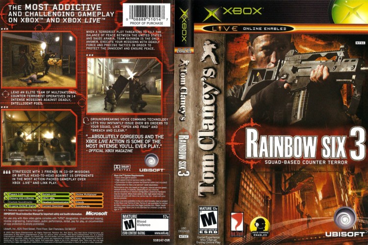 Rainbow Six 3 [BC] - Xbox Original | VideoGameX