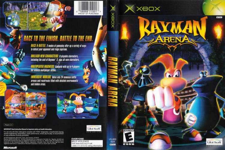 Rayman Arena [BC] - Xbox Original | VideoGameX