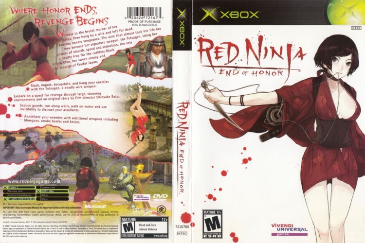 Red Ninja: End of Honor - Xbox Original | VideoGameX