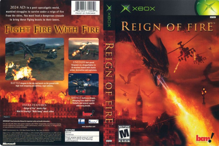 Reign of Fire - Xbox Original | VideoGameX