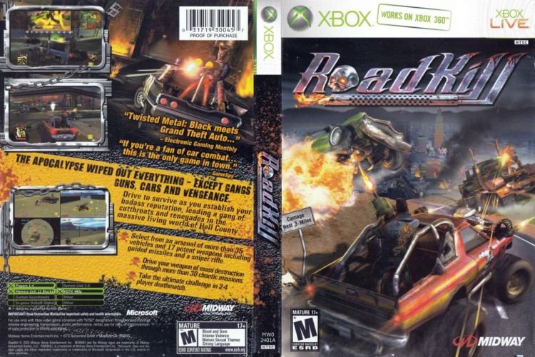 RoadKill [BC] - Xbox Original | VideoGameX
