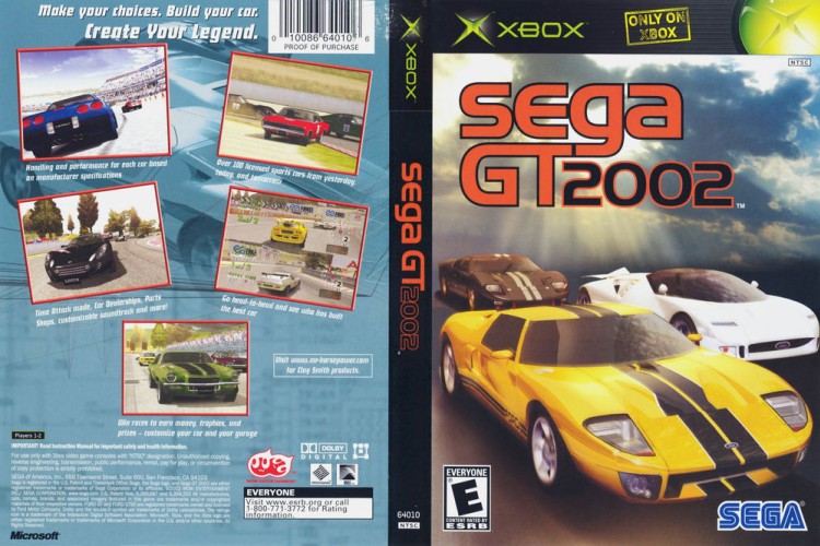 Sega GT 2002 [BC] - Xbox Original | VideoGameX