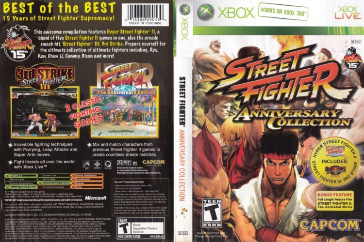 Street Fighter Anniversary Collection [BC] - Xbox Original | VideoGameX